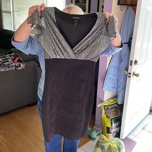 Black & Silver dress